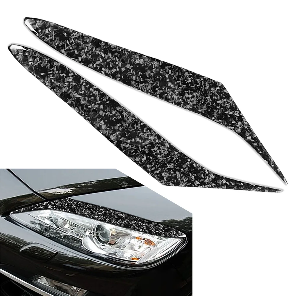 

Pair Car Headlight Eyebrow Eyelid Cover Trim Decoration Exterior Parts For Mazda RX-8 RX8 Coupe 2004 2005 2006 2007 2008