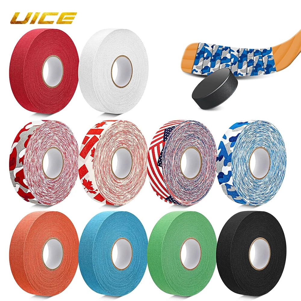 

10pcs Hockey Tape Ice Hockey Transparent Sports Tape Non-Slip Ball Club Elbow Golf Safety Cotton Enhances Ice Field Tape