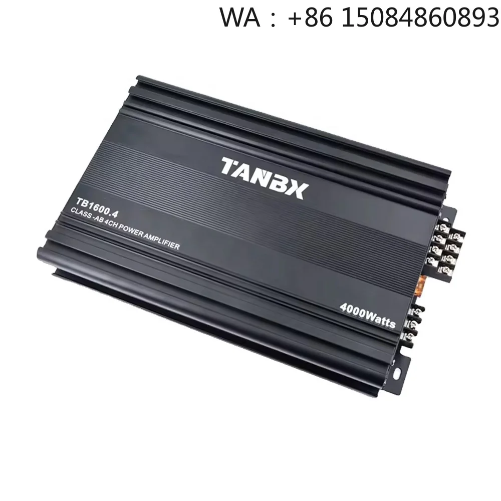 Car modification DIY car enthusiast fever4 Channel Sound Digital Car Audio Unit Professional Class AB Cheap Price