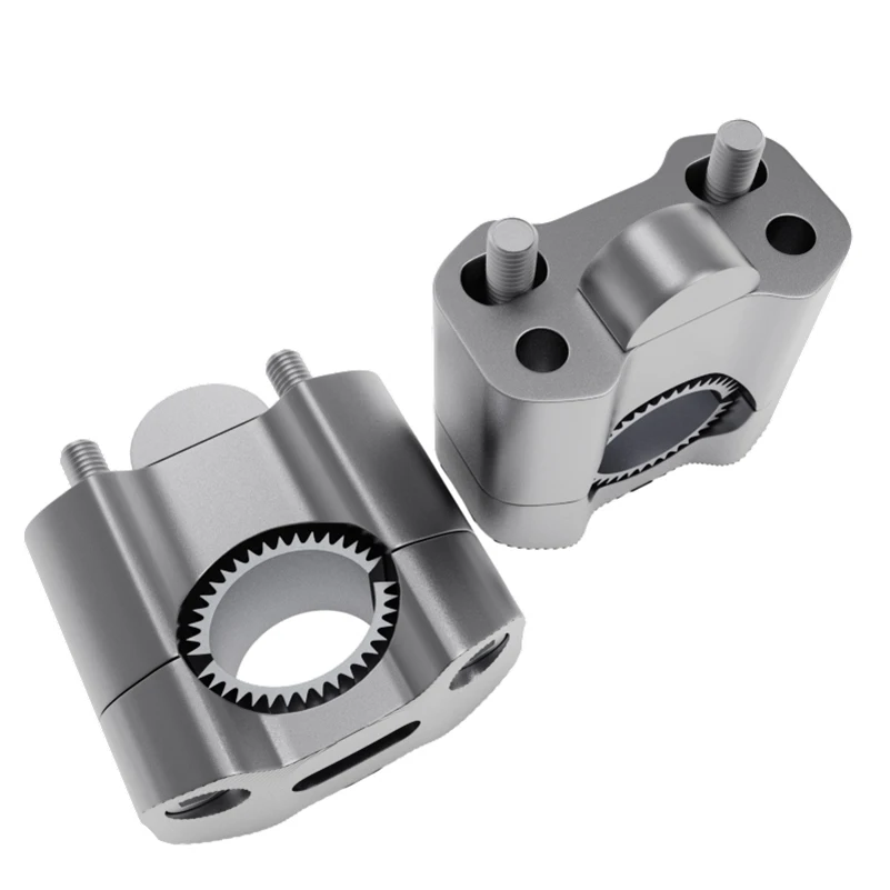 CNC Billet HandleBar Fat Bar Risers Mount Clamp Adaptor 22MM To 28MM For Pit Dirt Bike Racing Motorcycle Enduro Supermoto - view 4