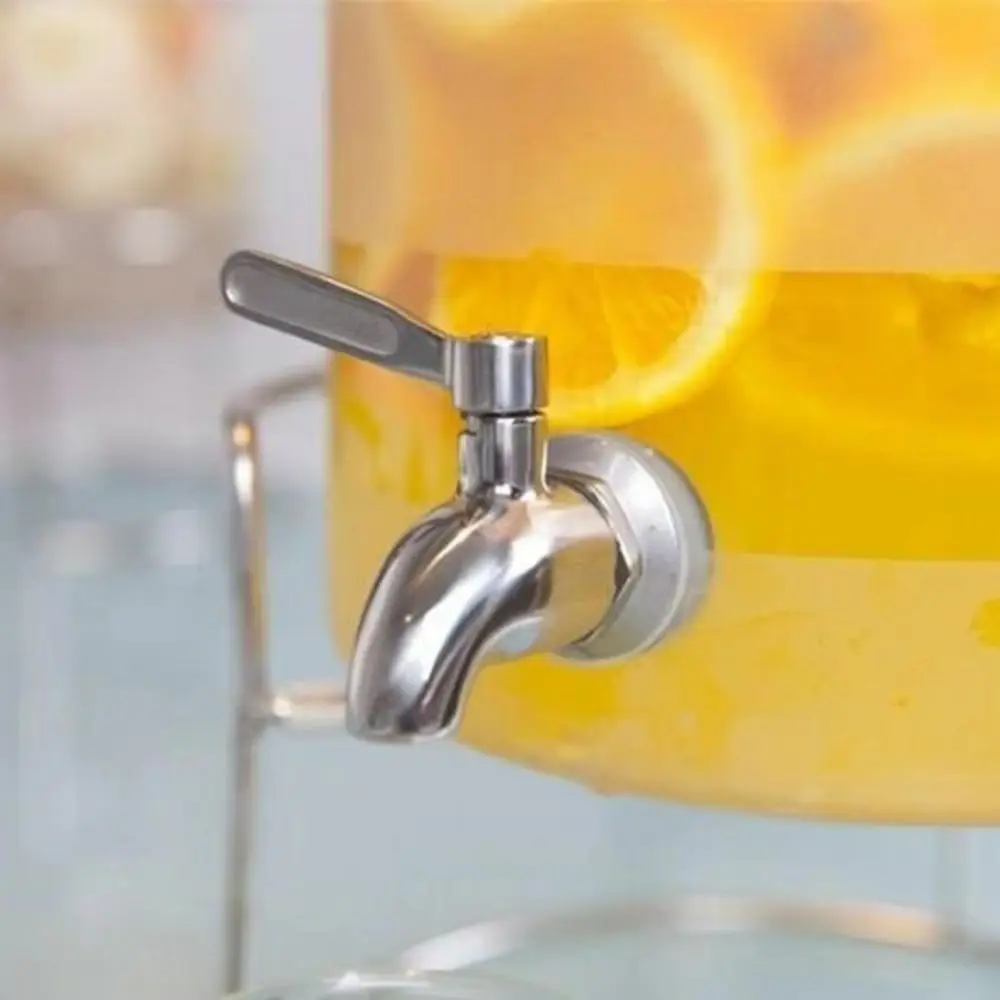 

Beverage Dispenser Faucet Stainless Steel Beverage Drink Water Dispenser Wine Barrel Spigot Faucet Tap Switch Faucet Water Pump