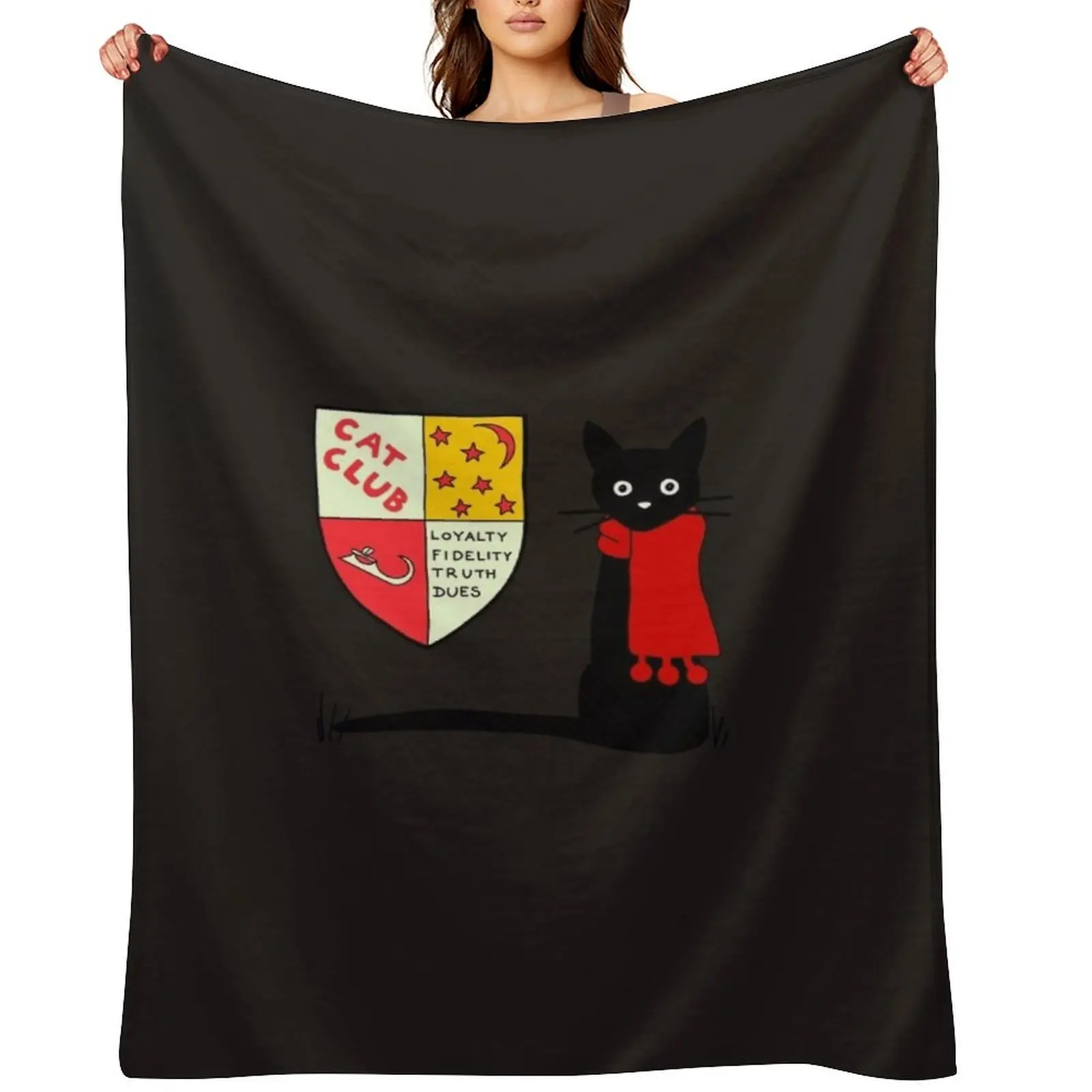 

Jenny And The Cat Club Sticker Throw Blanket Designers Softest Kid'S Plush Blankets