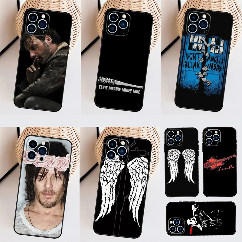 The Walking Dead Case For Samsung Galaxy S26 S25 S24 S20 S21 S22 S23 Ultra S10 Plus S25 FE Back Cover Shell
