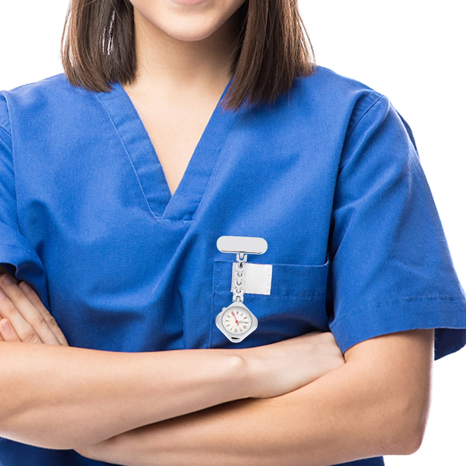 

Medical Pocket Chest Watch Nurse Watches Clear Dial Lightweight Accessories for Nurses Doctors Students