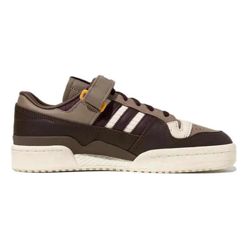 adidas originals FORUM Skateboarding Shoes Men Low-top Brown/white Sneakers shoes HQ6937