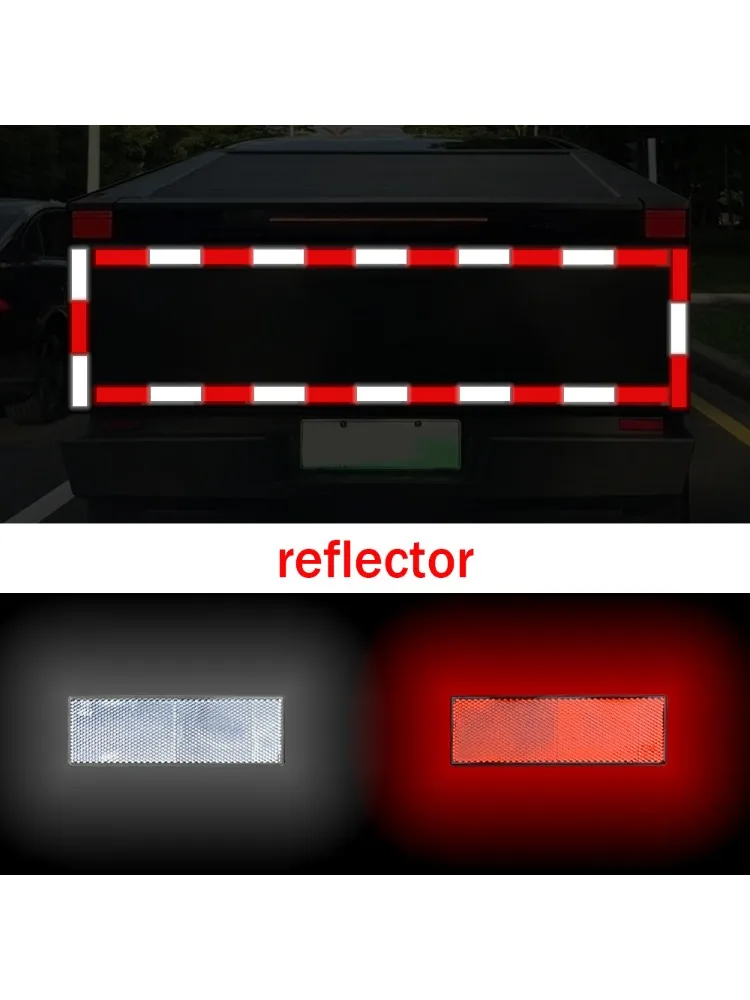 AliExpress Car Reflective Strips Reflective Tape Safety Warning Sticker Reflectors Bicycle Signaling Triangles Motorbike Decoration Sticker