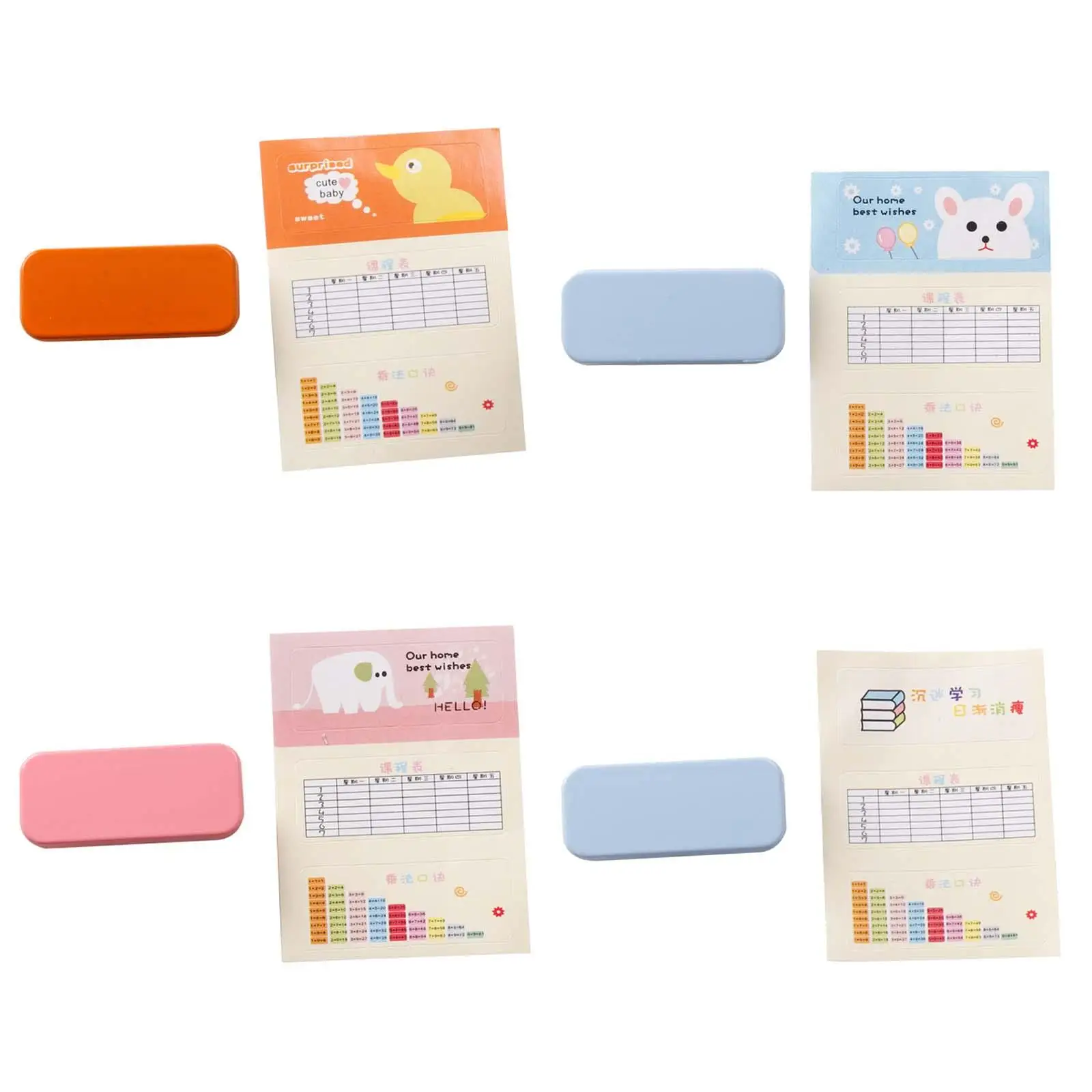 1:12 Hard Pencil Box Mini Stationery Organizer Box Pretend Play Realistic Craft