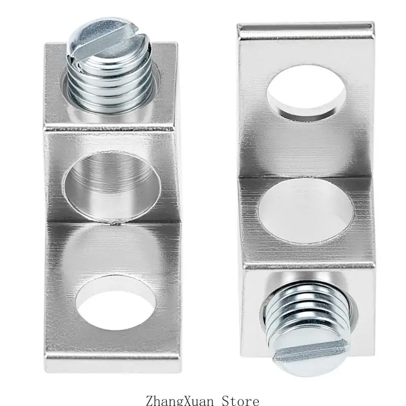 Aluminium-Erdungsösen, schnelle Installationsklemmen, Blöcke, elektrischer Steckverbinder, 3 x – Detail 2