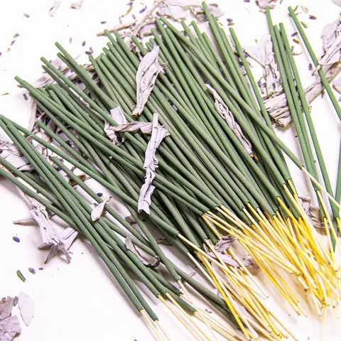 50 ग्राम सफेद सेज छोटी अगरबत्ती घरेलू सुगंध इनडोर/अध्ययन/ध्यान/सुखदायक शुद्धिकरण अरोमाथेरेपी जॉस स्टिक 10 best sales सफेद ऋषि - №7