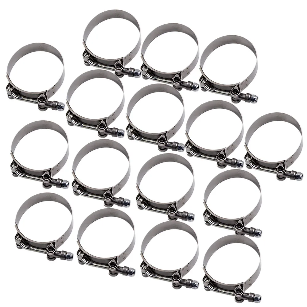 Uniwersalny zestaw rur do turbosprężarki z aluminiowym intercoolerem, średnica 2,5 cala + silikon + opaski mocujące. — zdjęcie produktu 8