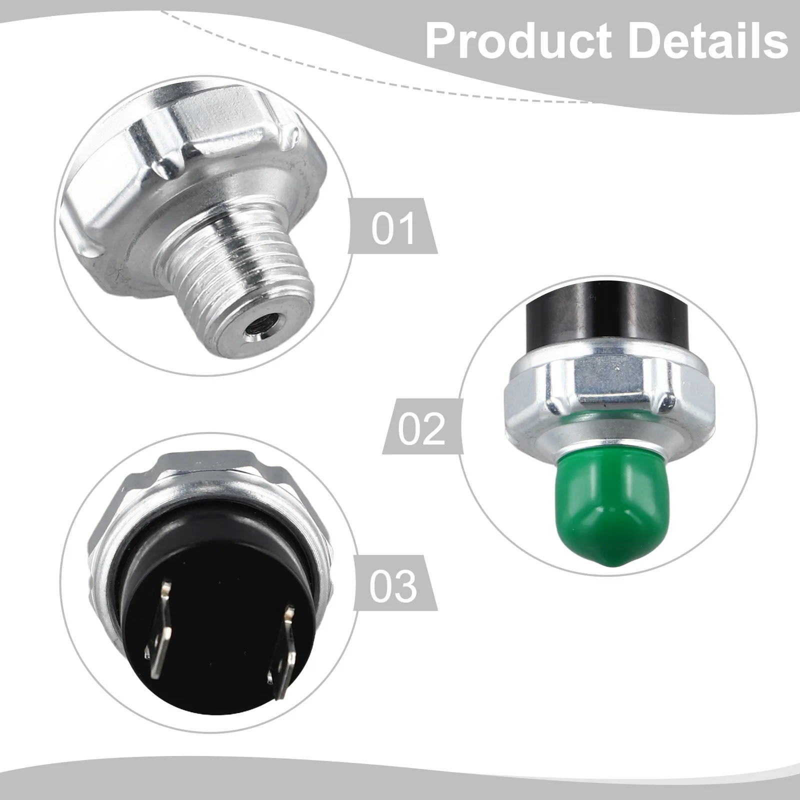 Automatic Air Pressure Control Switch for Compressors Suitable for Various Applications with Easy Mounting via 1/4 NPT Thread