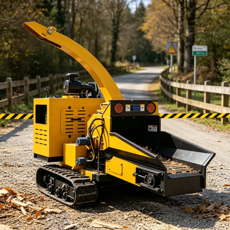 China Factory Price Large Wood Chipper Diesel Engine Wood Crusher Cheap 8 Inch 13Wood Chippers for Sale