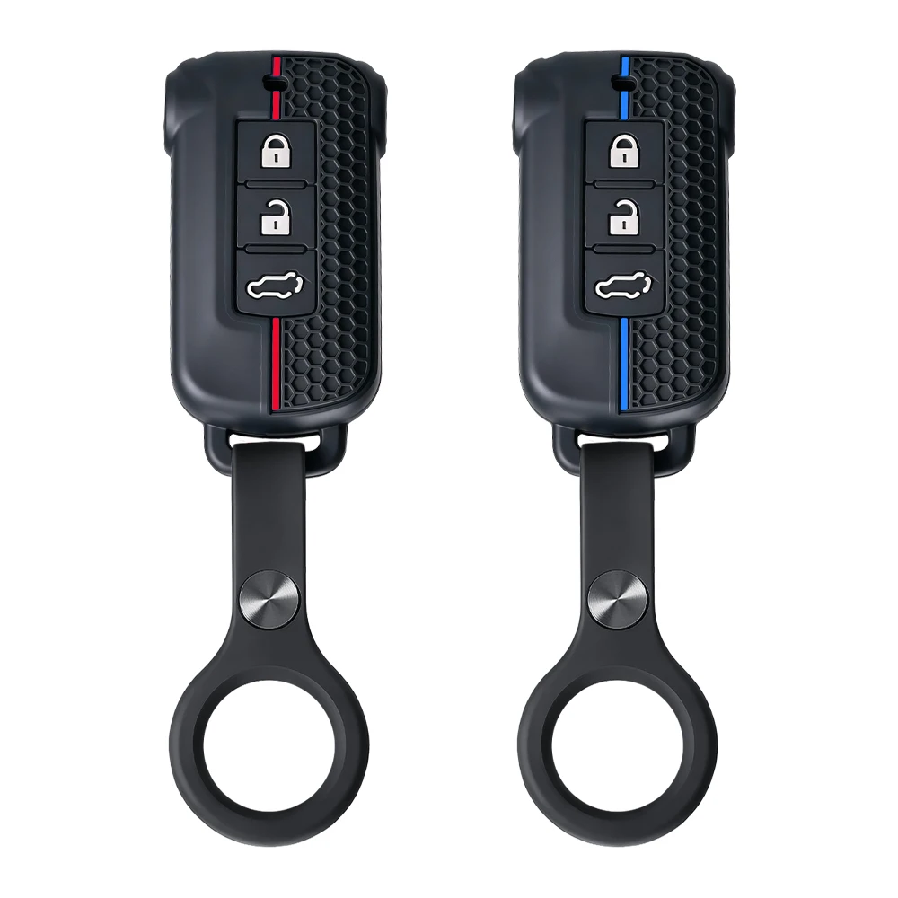 For Mitsubishi Delica D5 Soft Silicone Car Key Cover Case for Mitsubishi Outlander 2014 Pajero Delica Key Chains Car Accessories