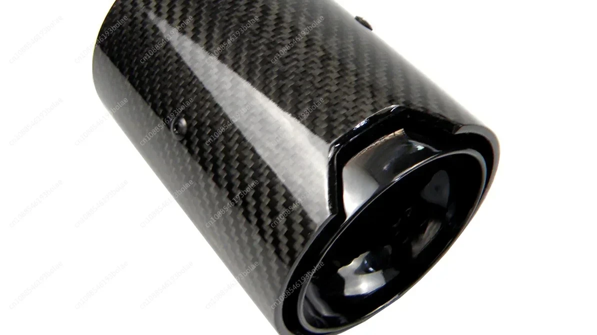 Black Coated Carbon Fiber Exhaust Tip Muffler For BMW M Performance exhaust pipe M2 F87 M3 F80 M4 F82 F83 M5 F10 M6 F12 F13