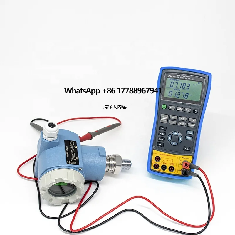 

Multifunction Process Calibrator Accuracy 0.02 for Voltage Ma Resistance Thermocouple Rtd Frequency Pulse Pressure Transmitter