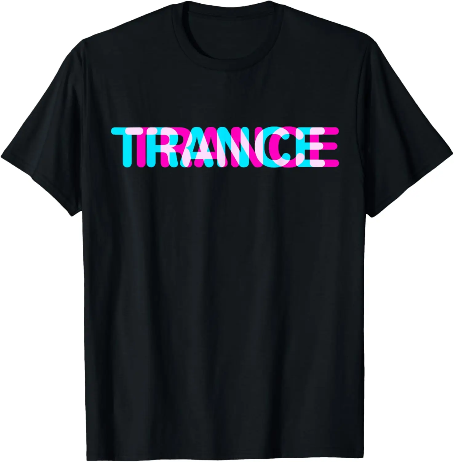 Camiseta con sonido de discoteca de música Trance, camisetas con estampado de diseño Original para regalos, ropa de calle, camiseta personalizada Vintage, ropa de calle