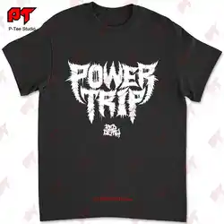 Power Trip April Dates Tour 2019 With Death T-shirt 94QS