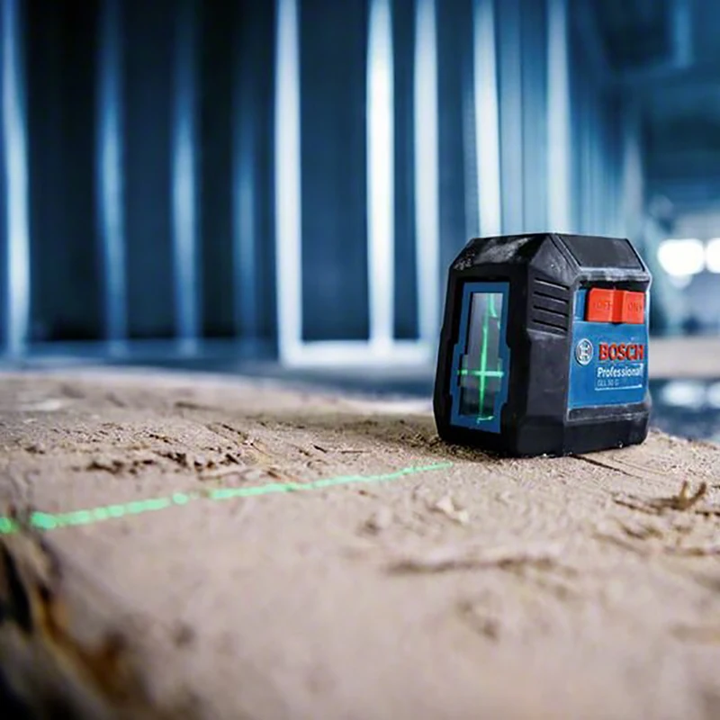 Imagem -04 - Nível Laser Instrumento Portátil Luz Verde Horizontal Vertical Alta Precisão Linhas Ferramenta Bare Bosch-gll50g