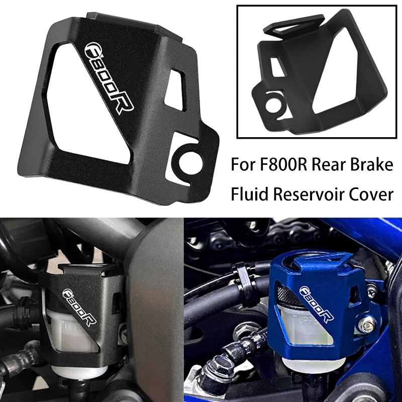 Für BMW F800R F800R 2009-2022 F800/R Motorrad Dekorieren Zubehör Aluminium Hinten Brems Flüssigkeit Reservoir schutzhülle