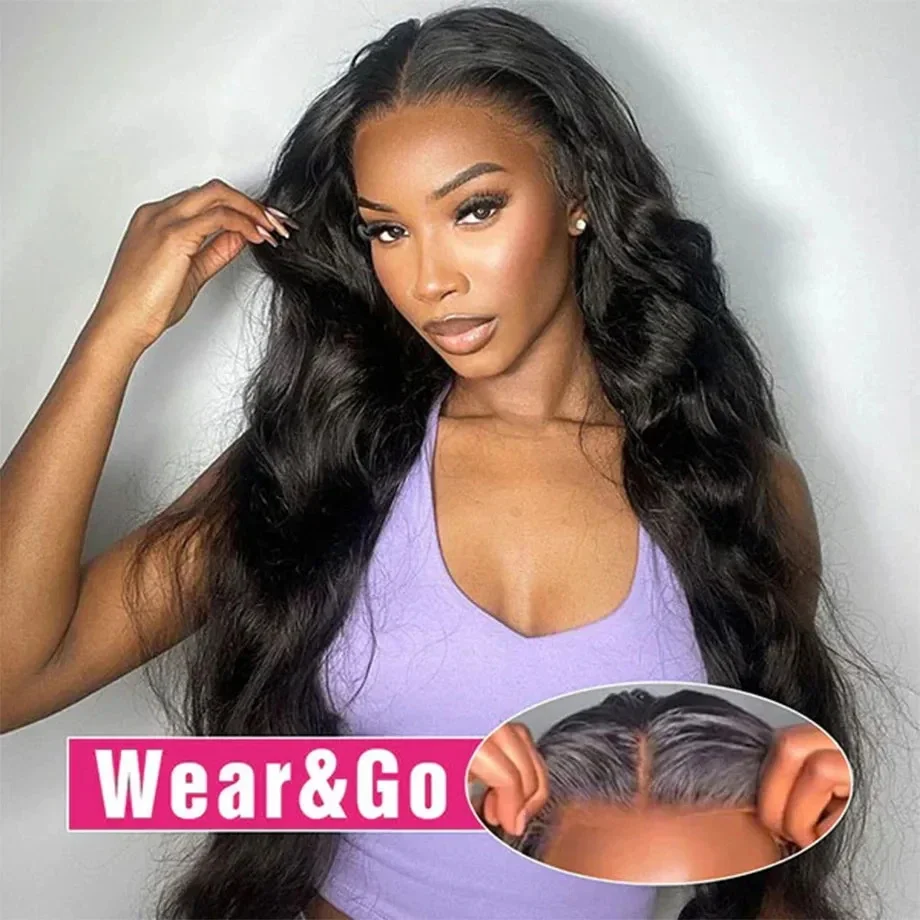 Nadine 13x6 HD Wig Hair Store Body Wave Wig Human Hair Ready  Pre Cut Plucked Wigs Lace Front Wig For Women