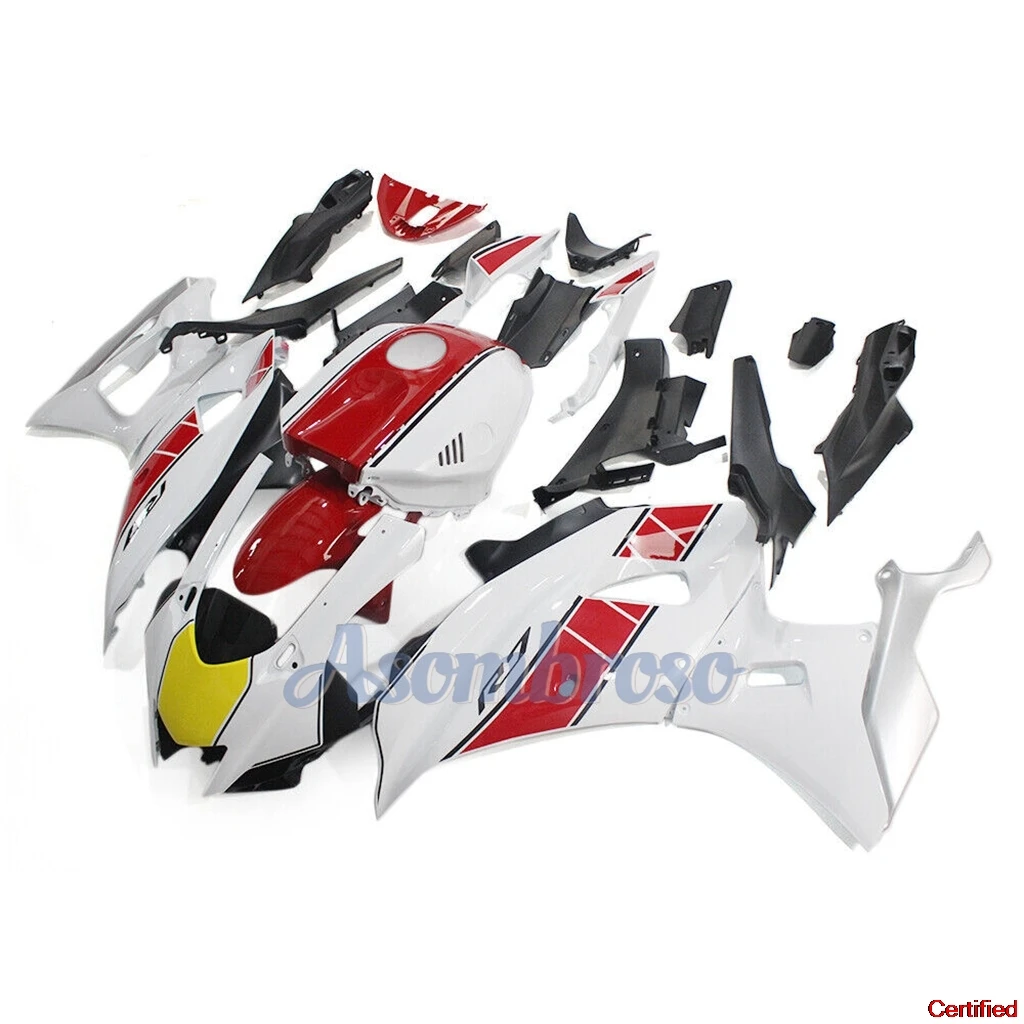 

Complete Fairings Kit Fit for YAMAHA YZF R7 2022 2023 2024 YZF-R7 22 23 24 Sportbike Red White Change kits