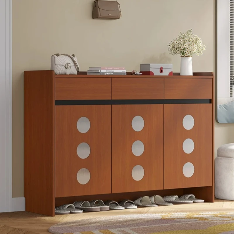 Storage Entryway Shoe Rack Nordic Vertical Space Saving Shoe Cupboards Modern Farmhouse Mueble Organizador Home Furniture