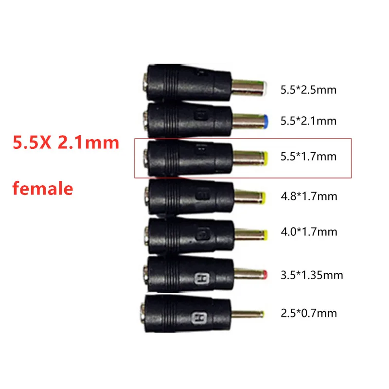 أنثى تيار مستمر ، موصل لابتوب ، ذكر × من ، × من ، × ، × ، ، مهايئ ، من من من من من من من من ؟ ، من من من ؟ ، من ؟ ، من ؟ x ؟ ، 4.8 × 1.7 مم