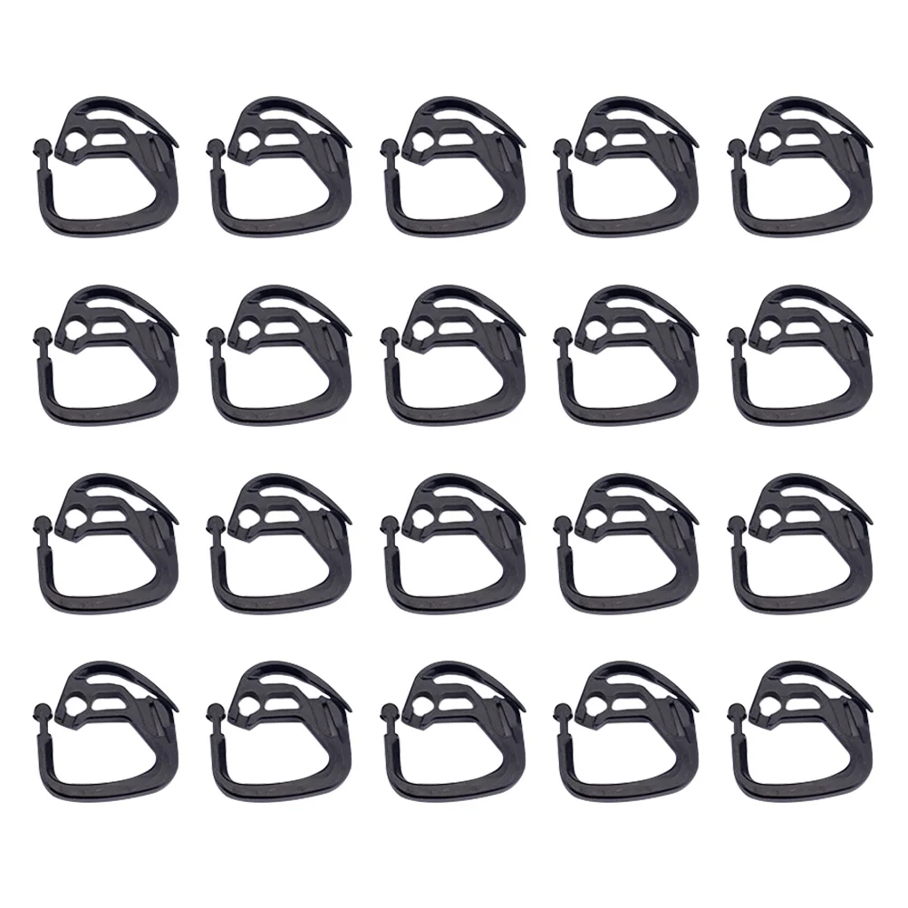 

50 Pcs Shade Net Hooks Plastic Lattice Sunshade Clips Greenhouse Garden Supplies Durable Easy Install Fixing Accessories