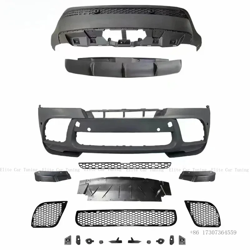 

Модифицированные пластиковые бамперы MP Style для автомобилей, комплект для тюнинга M Performance, аксессуары для X6