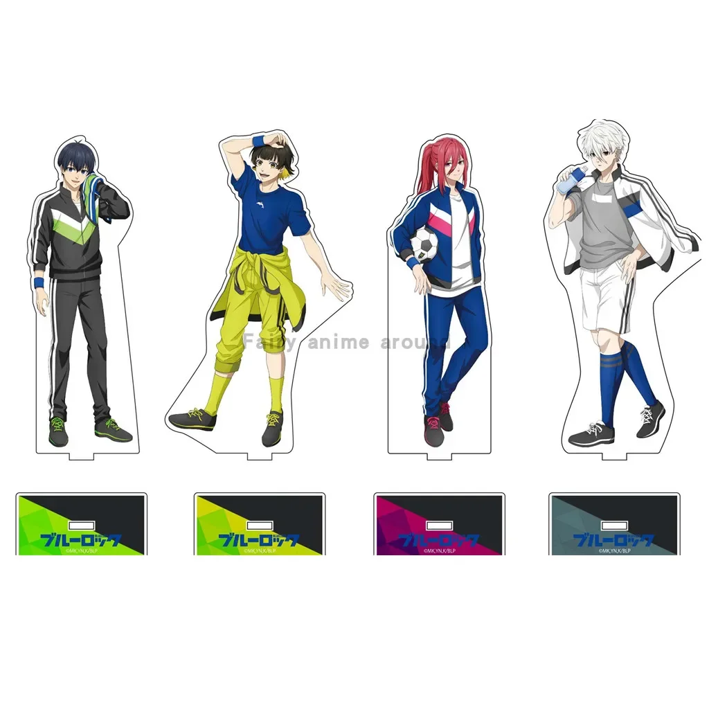 

Anime Figures Doll Bachira Meguru Isagi Yoichi Chigiri Hyoma Nagi Seishiro Acrylic Stands Model Cosplay Toy for Gift