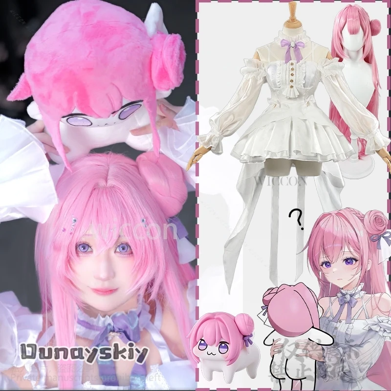 

Dorothy Cosplay Game NIKKE：The Goddess Of Victory Kawaii Anime Costume Sexy Jirai Kei Girls Lolita Pink Lovely Wigs Disguise