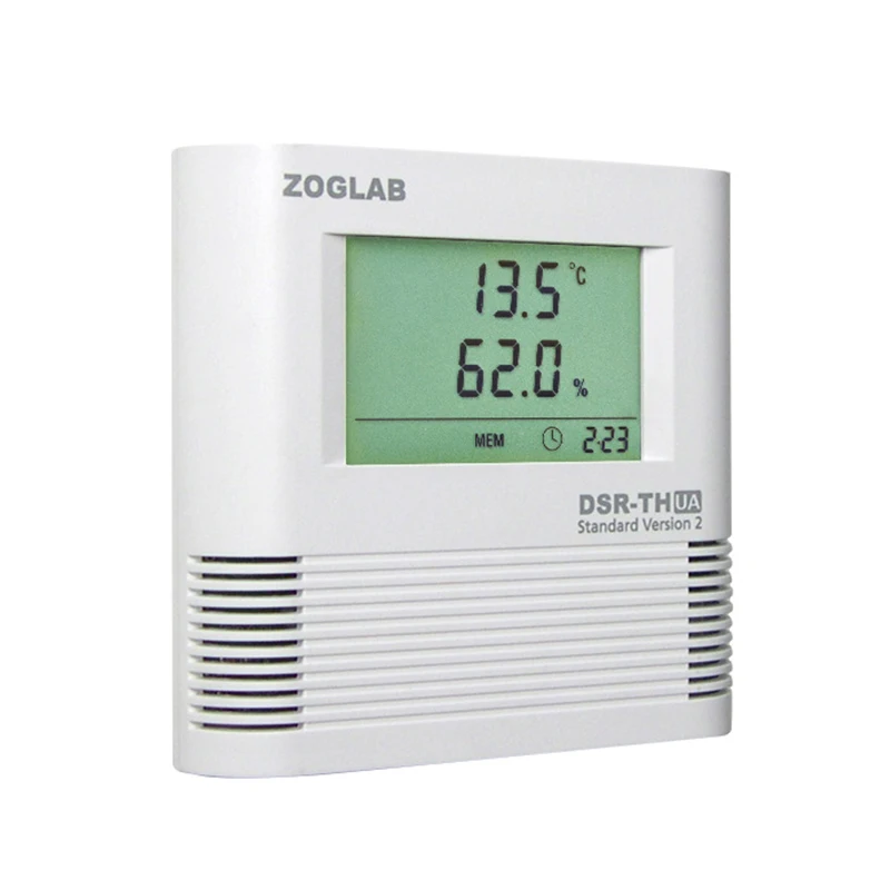 The DSR-TH Temperature and Humidity Data Logger for Environments Pharmaceutical Warehouses Greenhouses Cold Chains