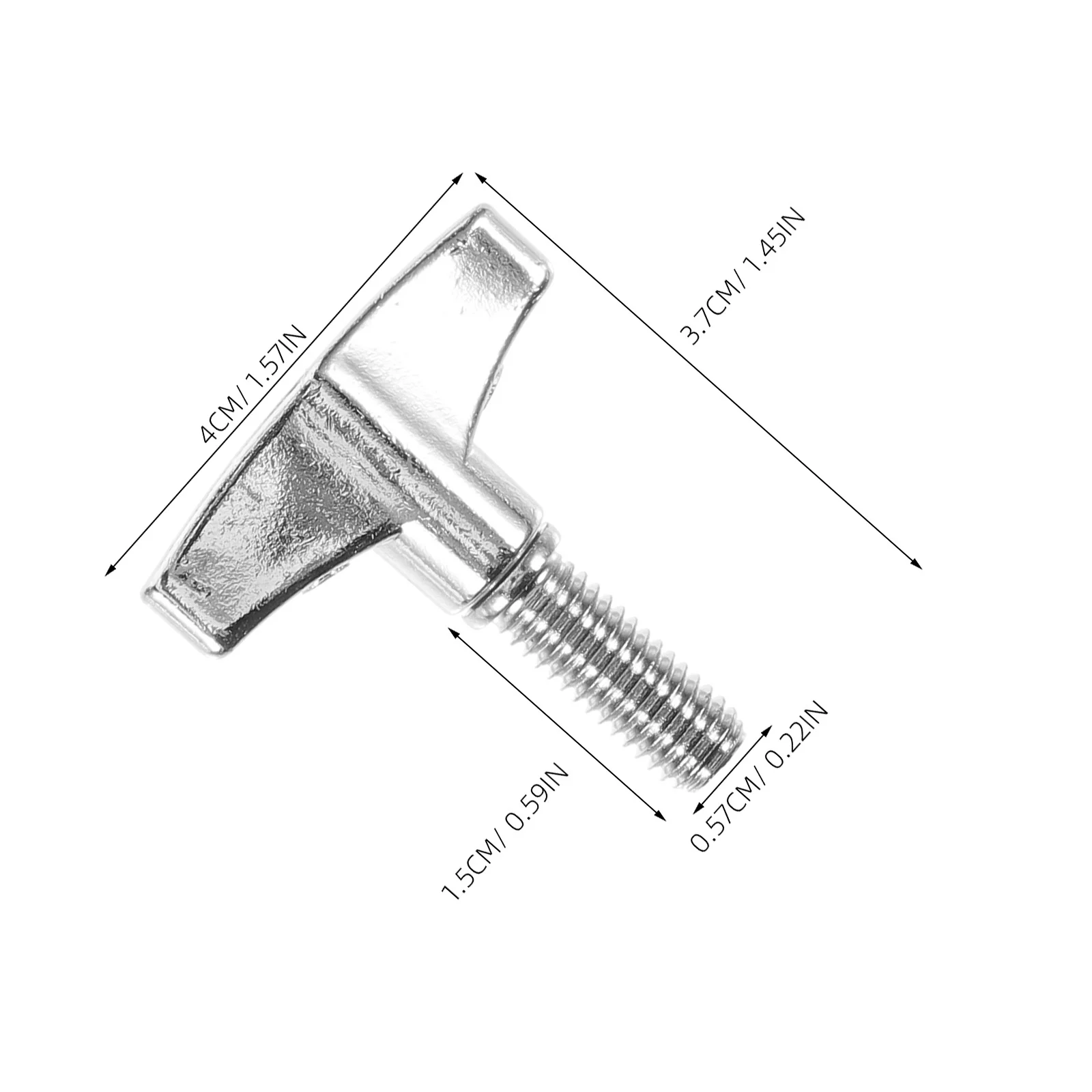 4 قطعة رف الطبل الجناح المسمار المعدني الصنج الجوز لملحقات الطبل أجزاء أداة قرع الإفراج السريع المكسرات أداة