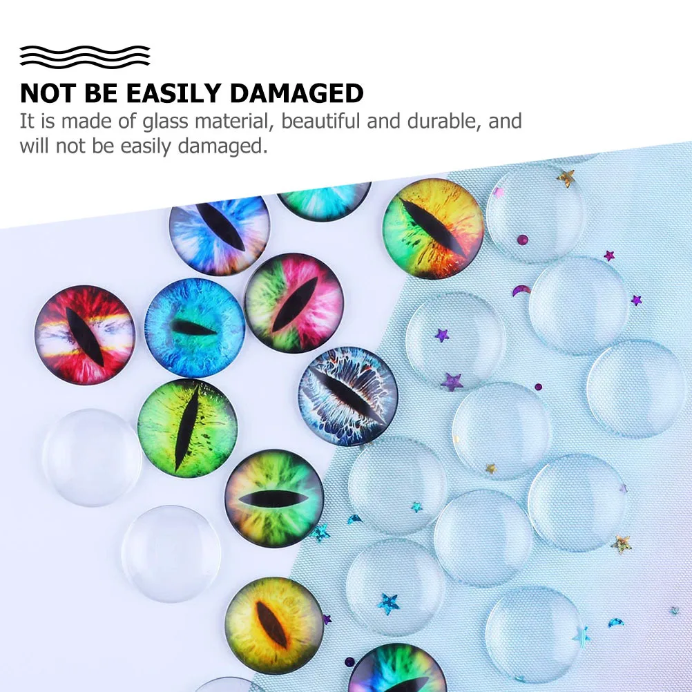 

200pcs 1 Box Glass Patches For Diy Jewelry Making Supplies Handmade Gemstone Cabochons Craft Accessories Decorative Material Set