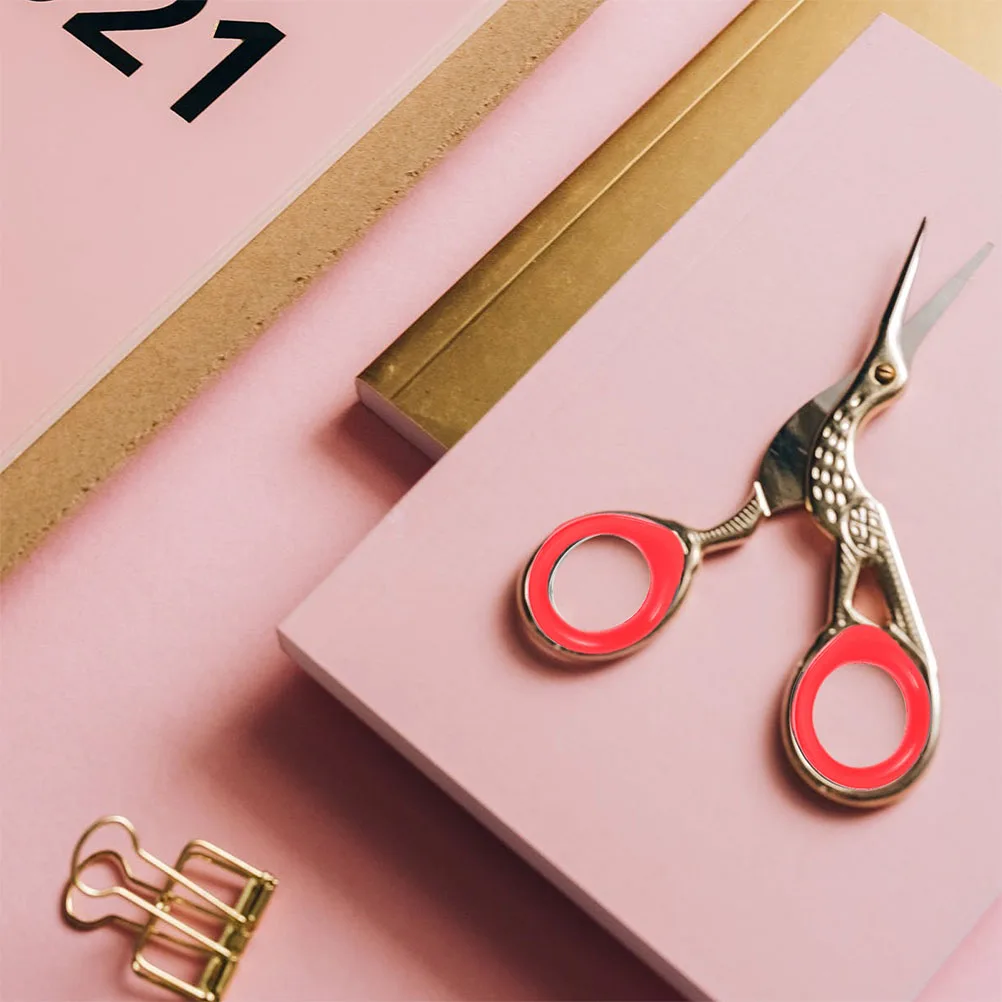 

4 Pcs Scissors Silicone Finger Rings Anti skid Flexible Pet Hairdressing Accessories Non skid Shearing Covers Protect Fingers