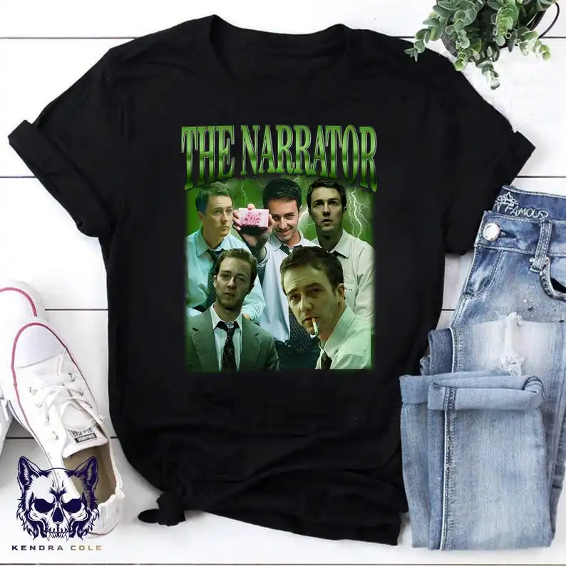 The Narrator Fight Club Bootleg Shirt, The Narrator Bootleg Shirt, Fight Club Movie Shirt