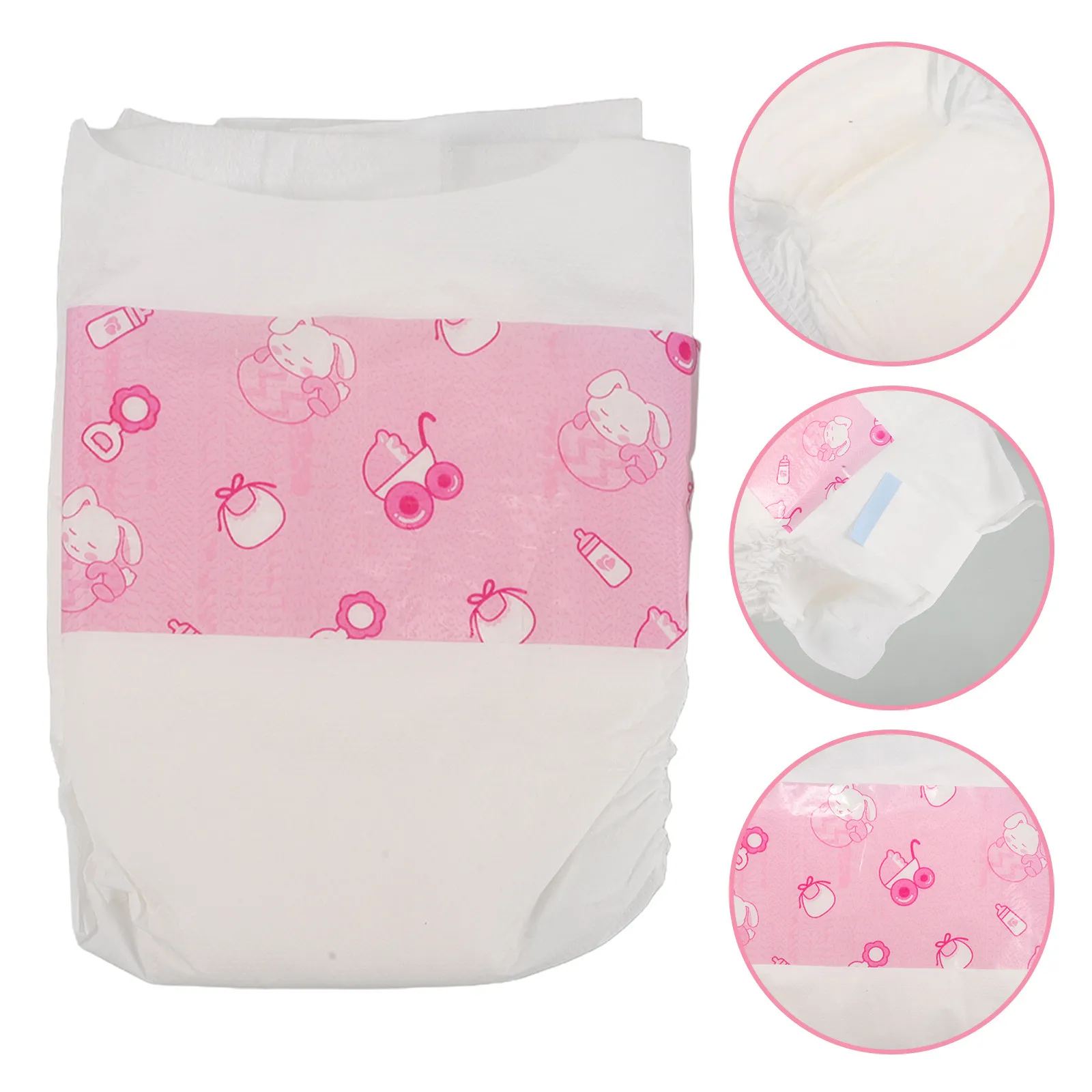 

7 Pcs Baby Diaper Accessories Diapers for Reusable Toy Costume Decor
