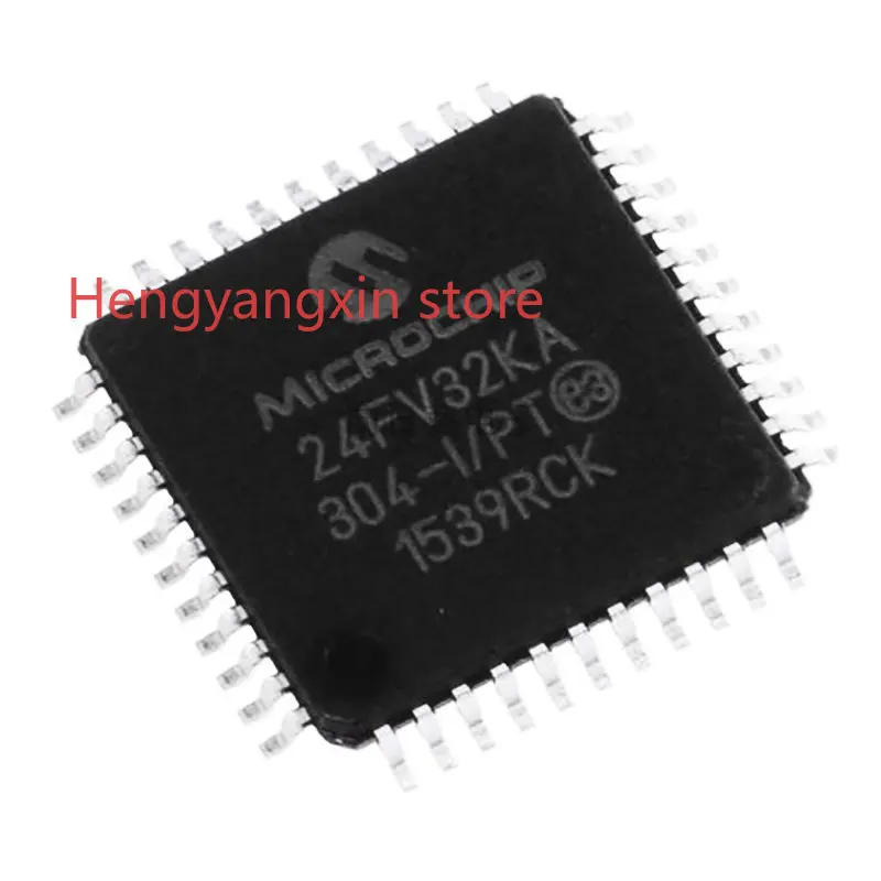 5 PCS PIC24FV32KA304-I/PT , TQFP-44 ,PIC24FV32KA304T-I/PT Embedded Microcontrollers , 16-bit Microcontrollers - MCU,New original