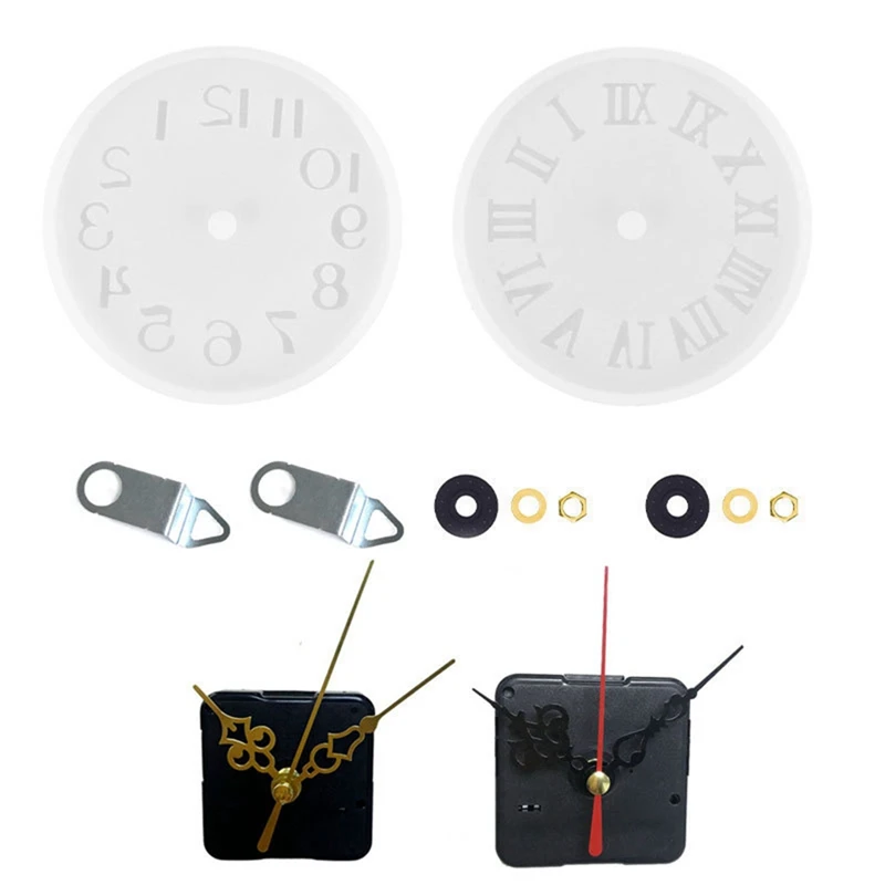 

Wall Clock Movement DIY Repair Parts Replacement With 2 Pairs Of Hands Wall Miniature Clock Movements Mechanism