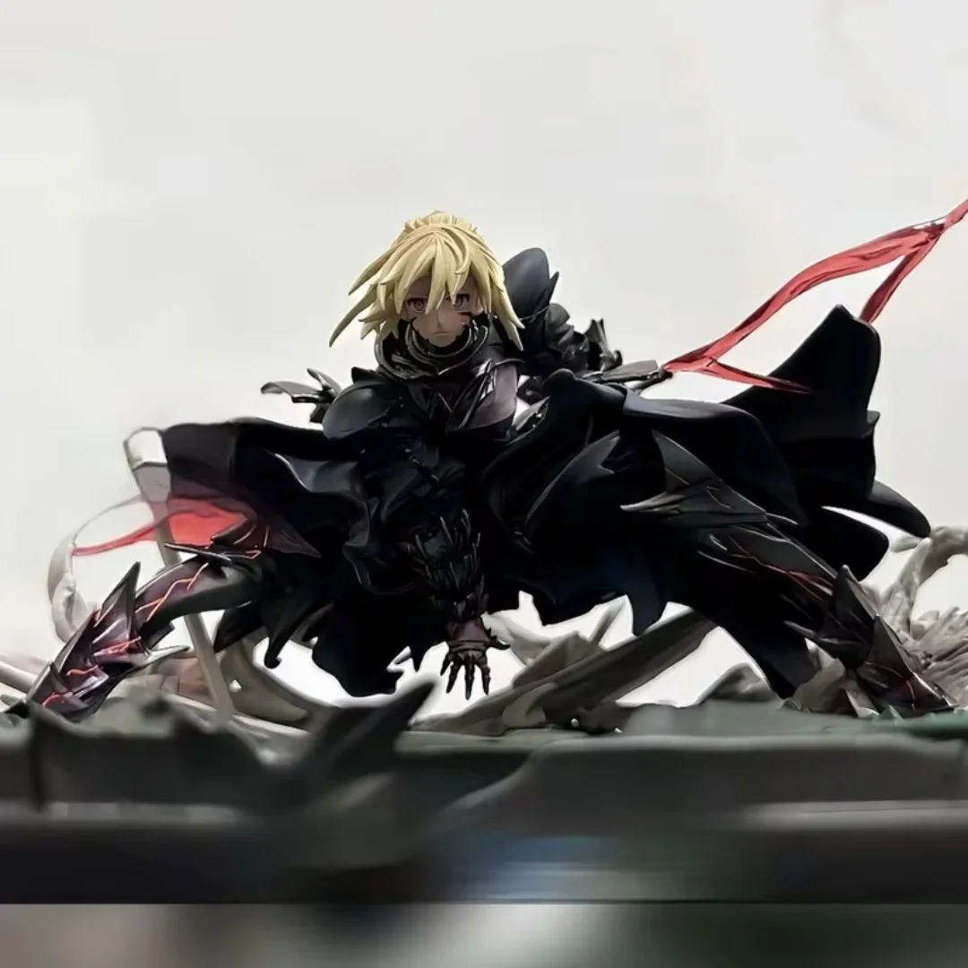 

Black Saber[S+ Premium Version] 13cm Gk Action Figure Anime Series Trendy Toy Model Statue Desktop Ornament Peripheral Male Gift