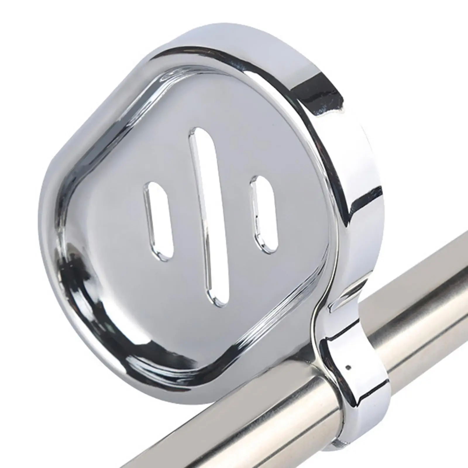 Adjustable Shower Slide Bar 24 Inch Stainless Steel Hand Shower Bracket Wall Mounted Holder with Soap Dish for Bathroom