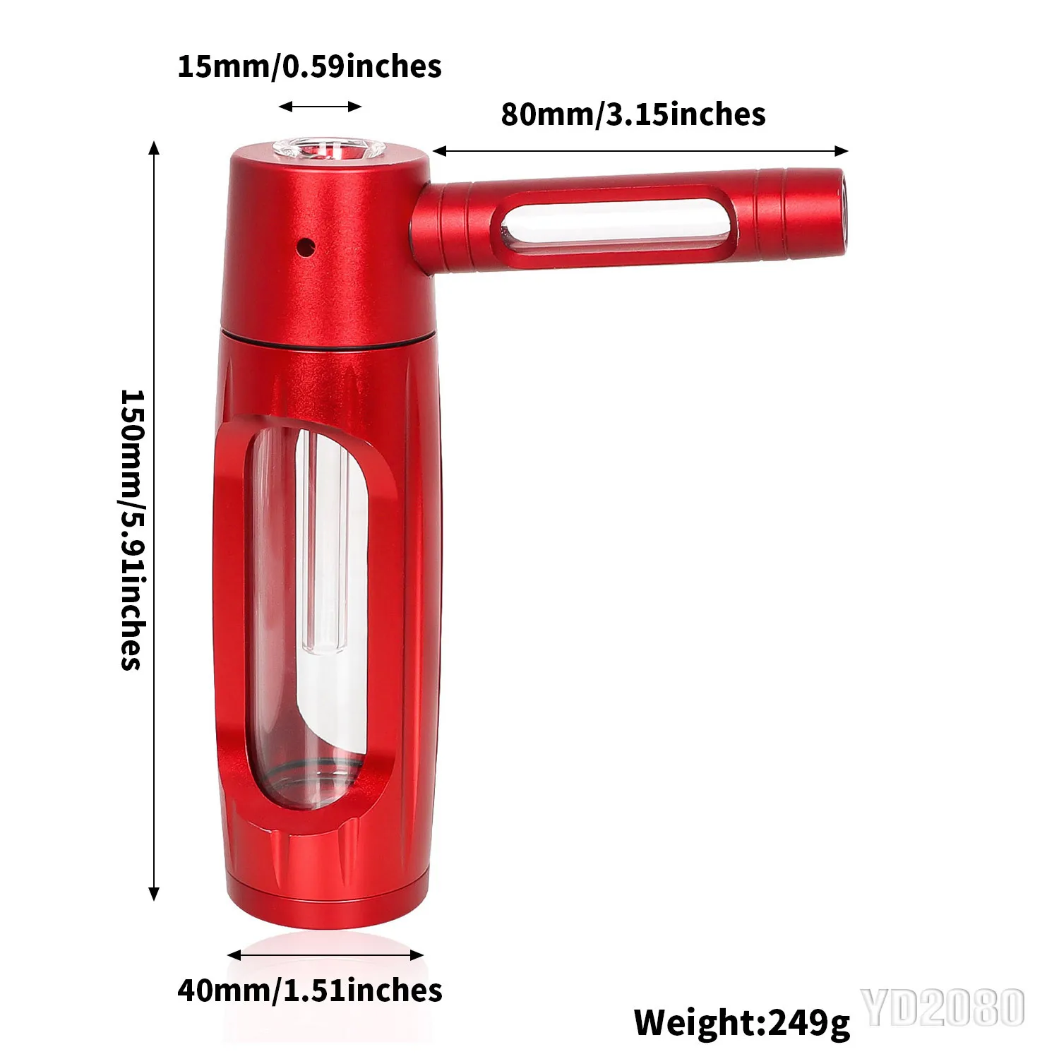 Metal Tobacco Water Pipes Shisha Kit Mini Dry Burning Grass Smoking Pipe Hookah Complete Set Cigarette Holder Кальян Accessories