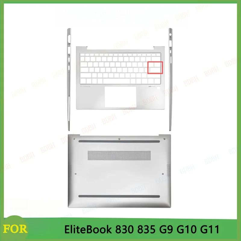 

Новый сменный верхний и нижний корпус (пальмрест) для ноутбуков EliteBook 830, 835 G9, G10, G11, серебристый цвет