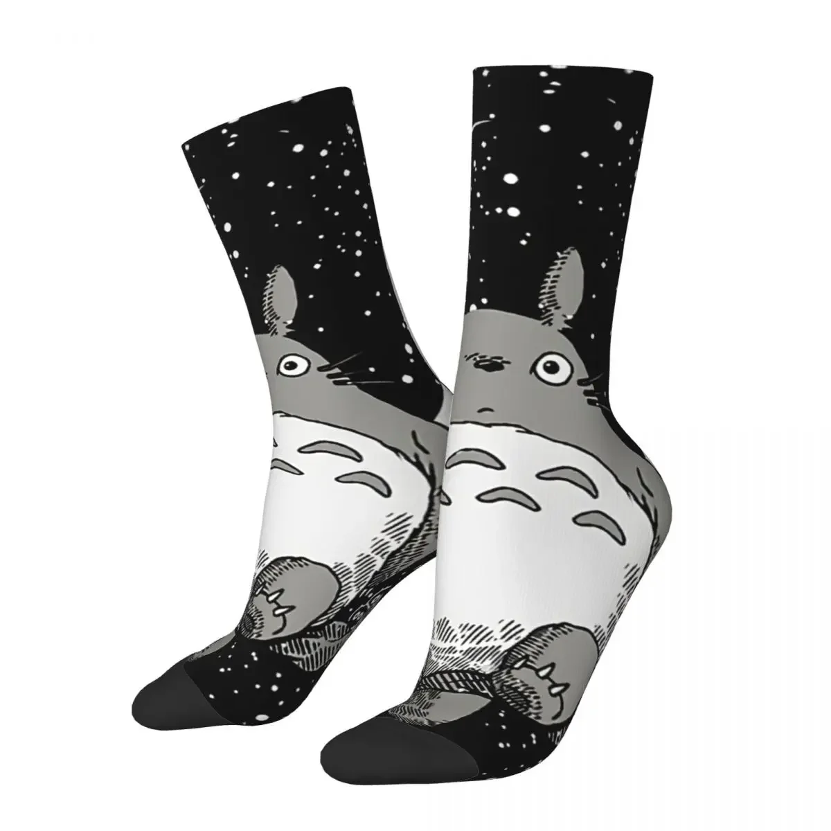 

Happy Men's Socks Moon Retro Harajuku Hip Hop Novelty Street Style Male Crew Crazy Sock Gift Summer Socks