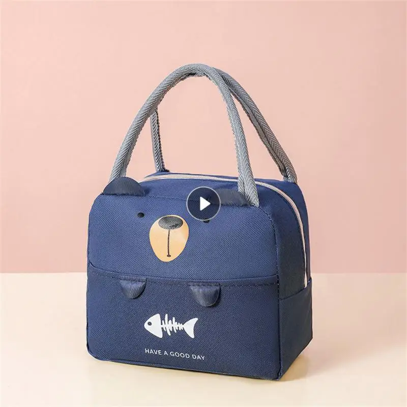 Portable Lunch Bag Cute Patterns To Suit Your Style Portable Beverage Cabinet Food Bag Innovative Actual Waterproof Insulation