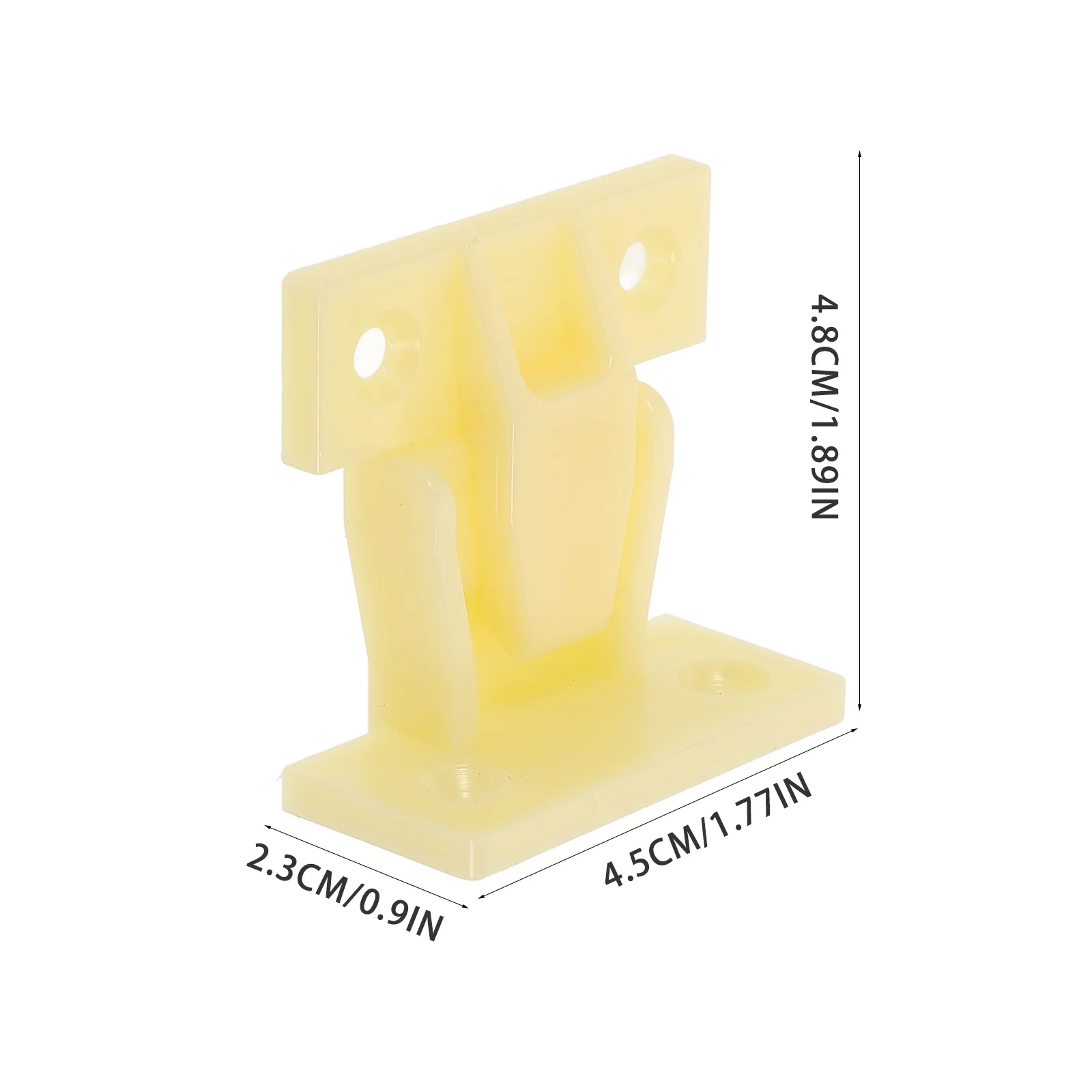 

10Pcs Roman Pillar Buckle Lock ABS Plastic Durable Wardrobe Corner Clip Cabinet Fixing Furniture Buckle Clip Kit