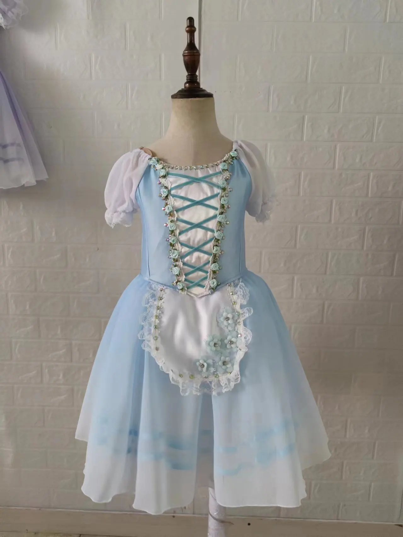 2023 Gopelia Gisele vestido de Ballet no puede cerrar la hija actuación de ballet vestido largo niños adultos profesionalmente a medida