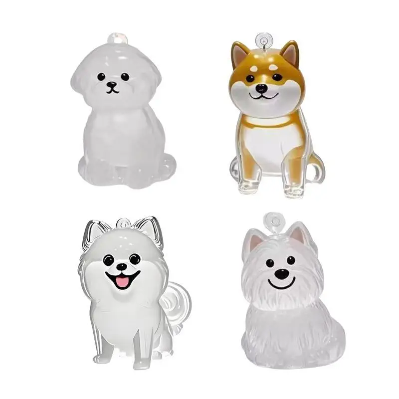 

Transparent Dog Hair Storage Box Pet Fur Keepsake Capsule For DIY Crafts Memorial Gift For Pet Lover Home Display Handmade Decor