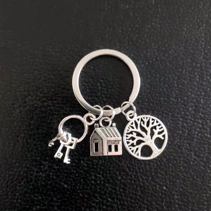 You are my person  Fashion Key House Tree Key ring Family member Women Men Keychain