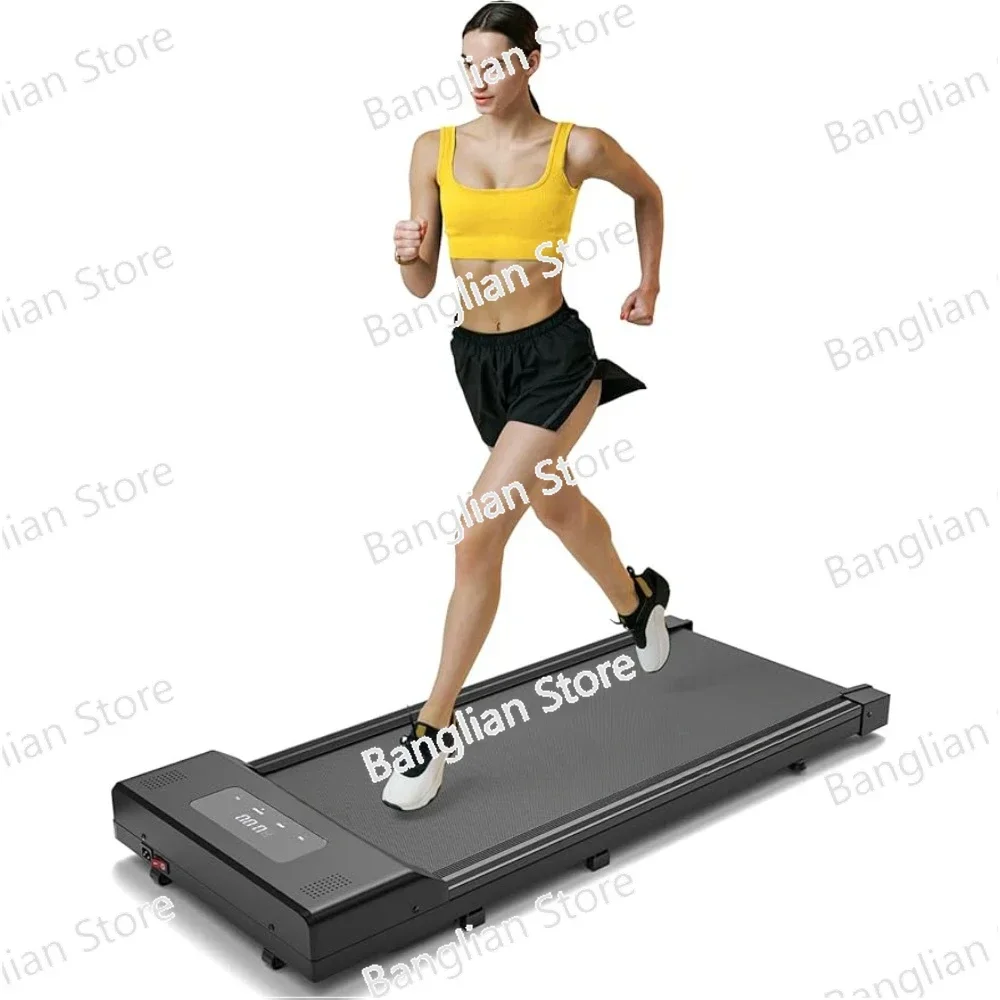 Pad, Under Desk Treadmill for Home Office, 2 in 1 Portable Walking Treadmill with Remote Control